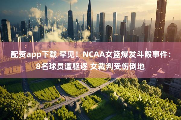配资app下载 罕见！NCAA女篮爆发斗殴事件：8名球员遭驱逐 女裁判受伤倒地